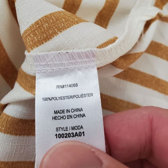 Ten Sixty Sherman | Button Front Shirt Striped Dress - Picture 15 of 16